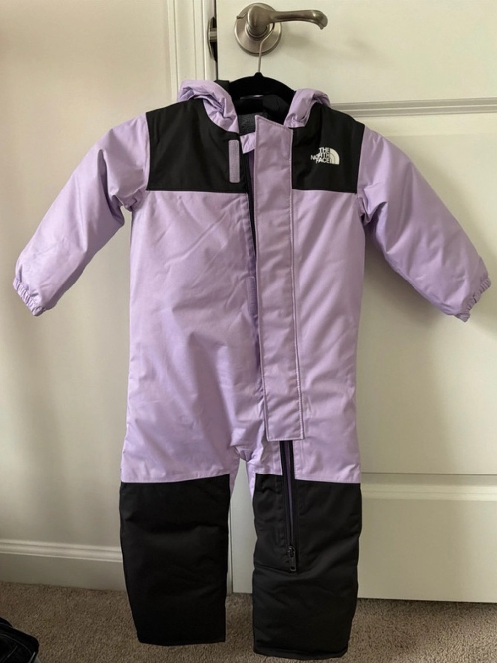 The North Face Infant Lilac and Black Jacket
